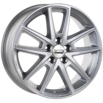 CMS-1186-09 6.5x16" -5x100 ET40 57.1 Racing Silver Jant (4 Adet)